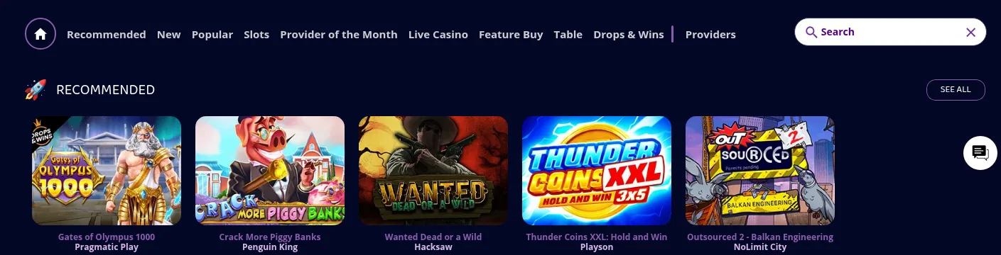 HeyCasino Grafik zur mobilen Version im Browser